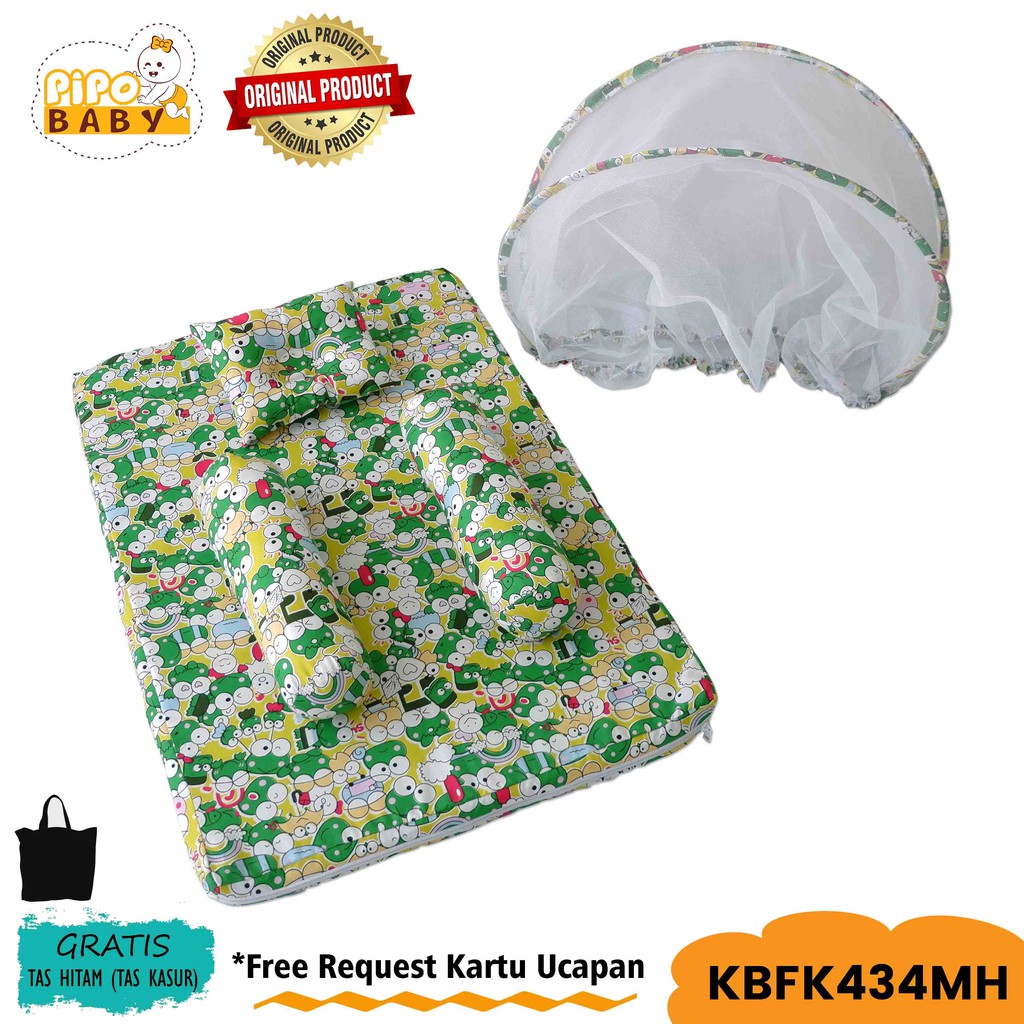 Elha Baby Kasur Bayi Flat Kelambu KBFK-MH 434 Kado Bayi Lahiran