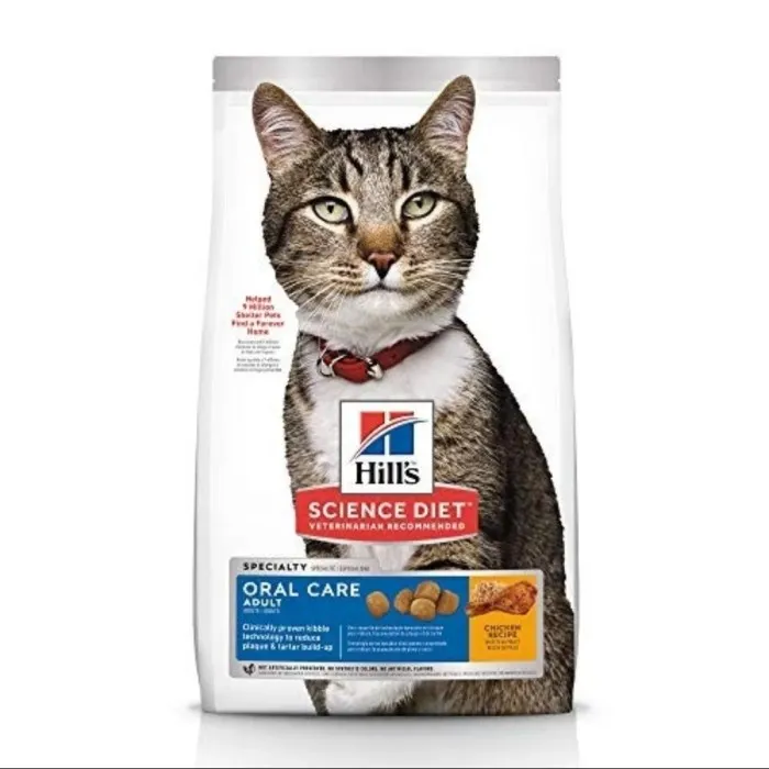 Hill's Science Diet Adult Oral Care Cat Food Science Diet
