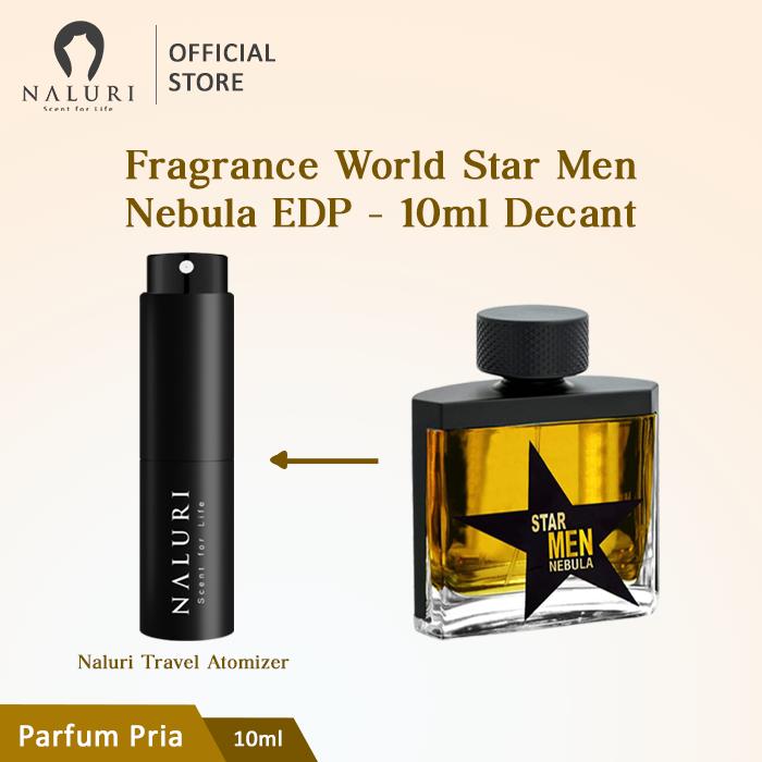 Decant Original Fragrance World Star Men Nebula EDP - 10ml pria