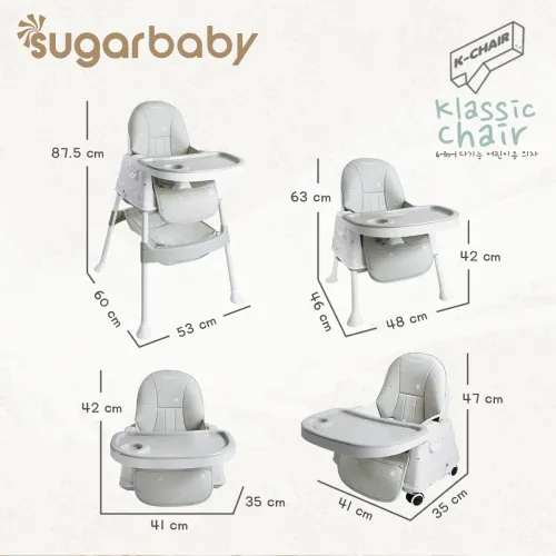 Sugarbaby K Chair 6in1 Multifunction High Chair/booster seat/kursi