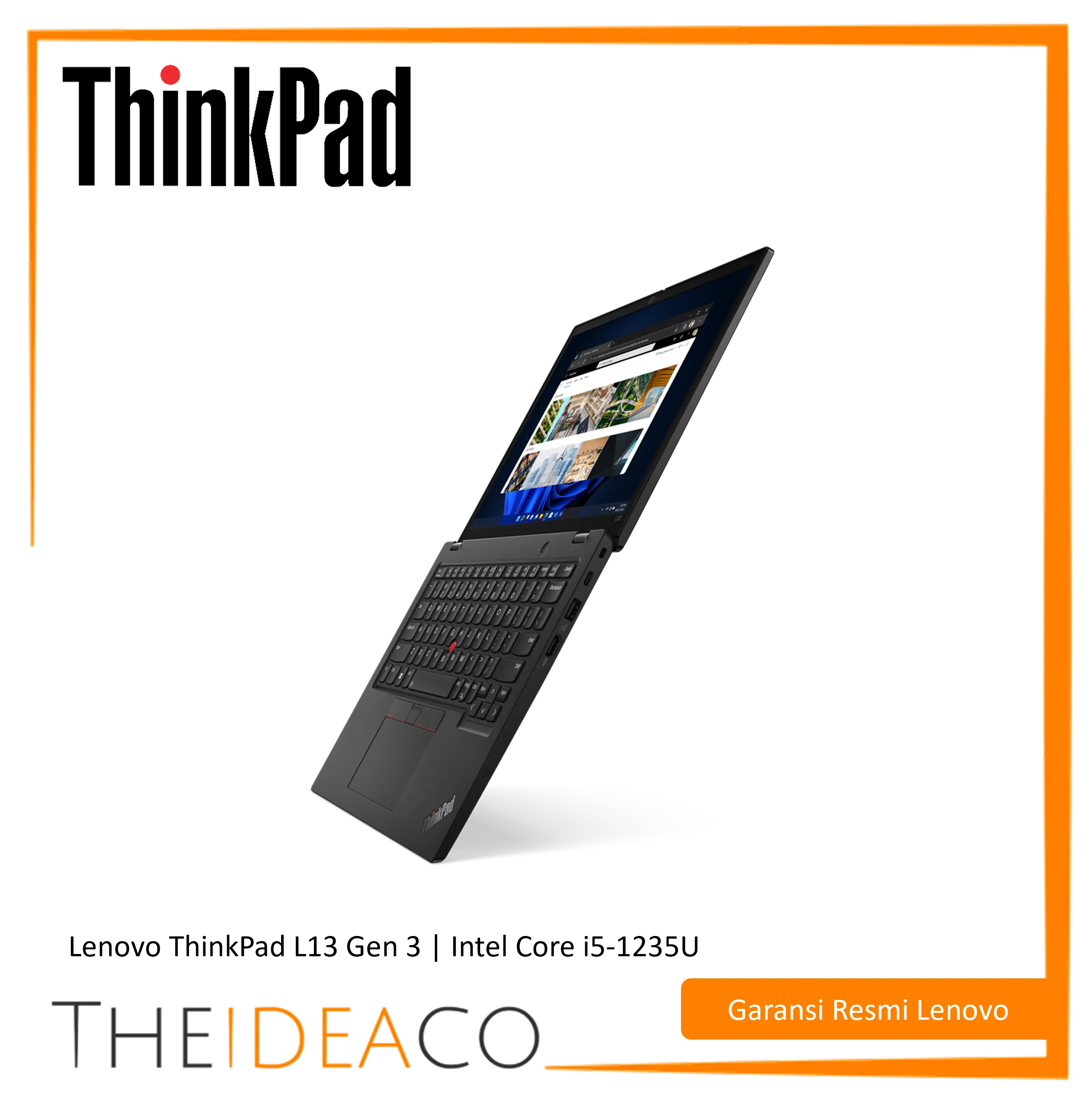 Lenovo ThinkPad L13 Gen 3 i5-1235U RAM 8GB 512GB SSD Win11Pro