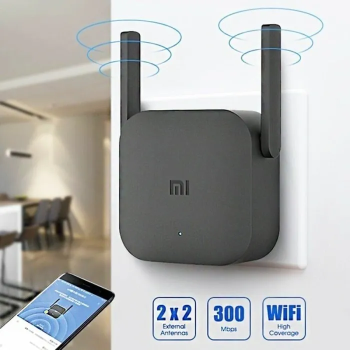 Penguat Sinyal WIFI Xiaomi Wifi Extender Pro Mifi Router Modem
