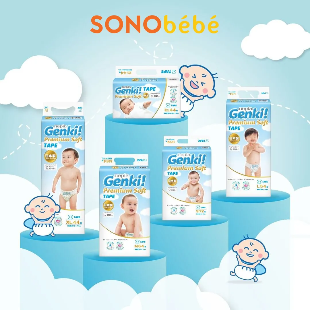 Pampers, Nepia Genki! , Pigeon おしり拭き➕おまけ