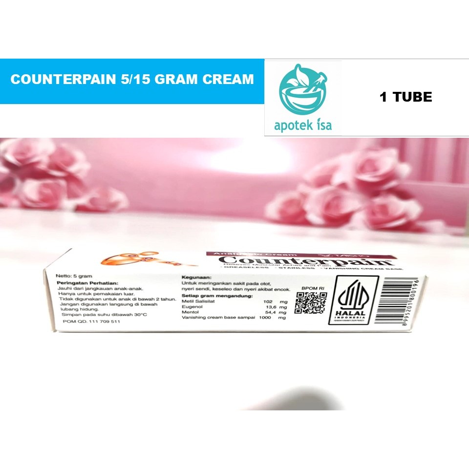 [merah] COUNTERPAIN 5 GRAM