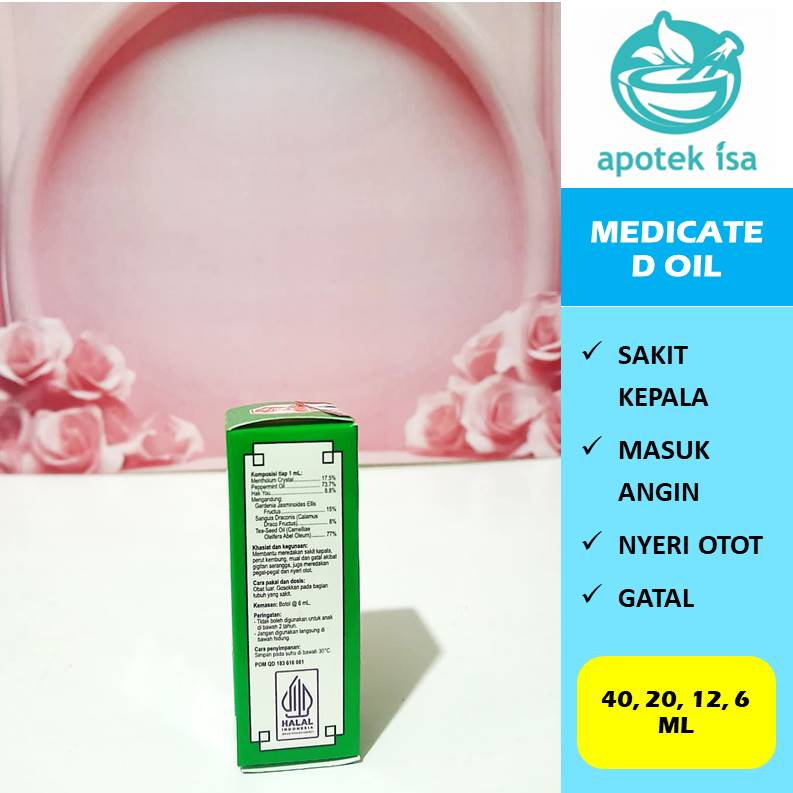 [HIJAU] MEDICATED OIL 6 ML