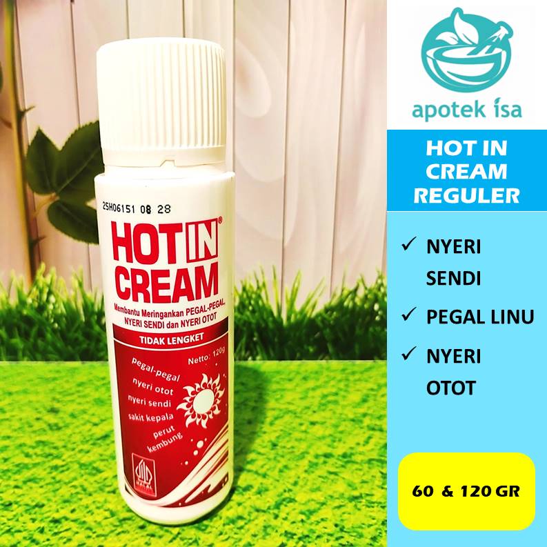 [PUTIH] HOTIN CREAM 120 GR BOTOL