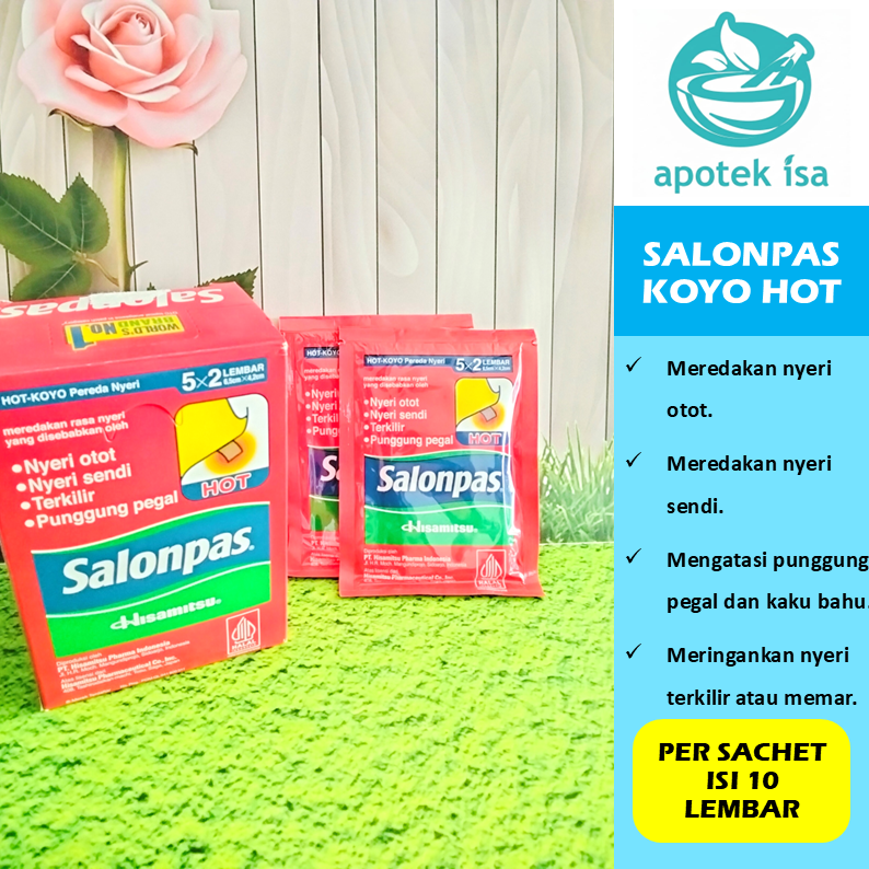 [merah] SALONPAS HOT KOYO PER SACHET