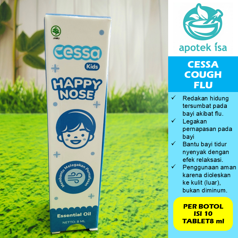[biru] CESSA BABY HAPPY NOSE (COUGH & FLU) 8 ML