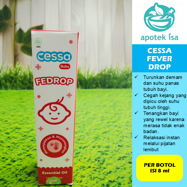 [merah] CESSA BABY FD (FEVER DROP) 8 ML
