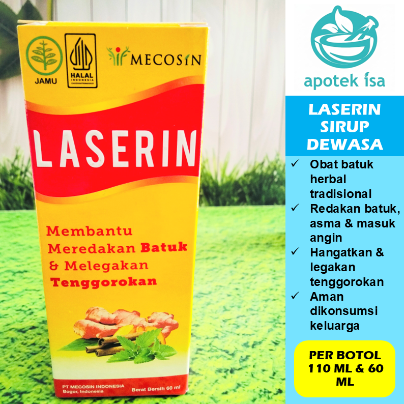 [dewasa] LASERIN SIRUP (KUNING) 60ML