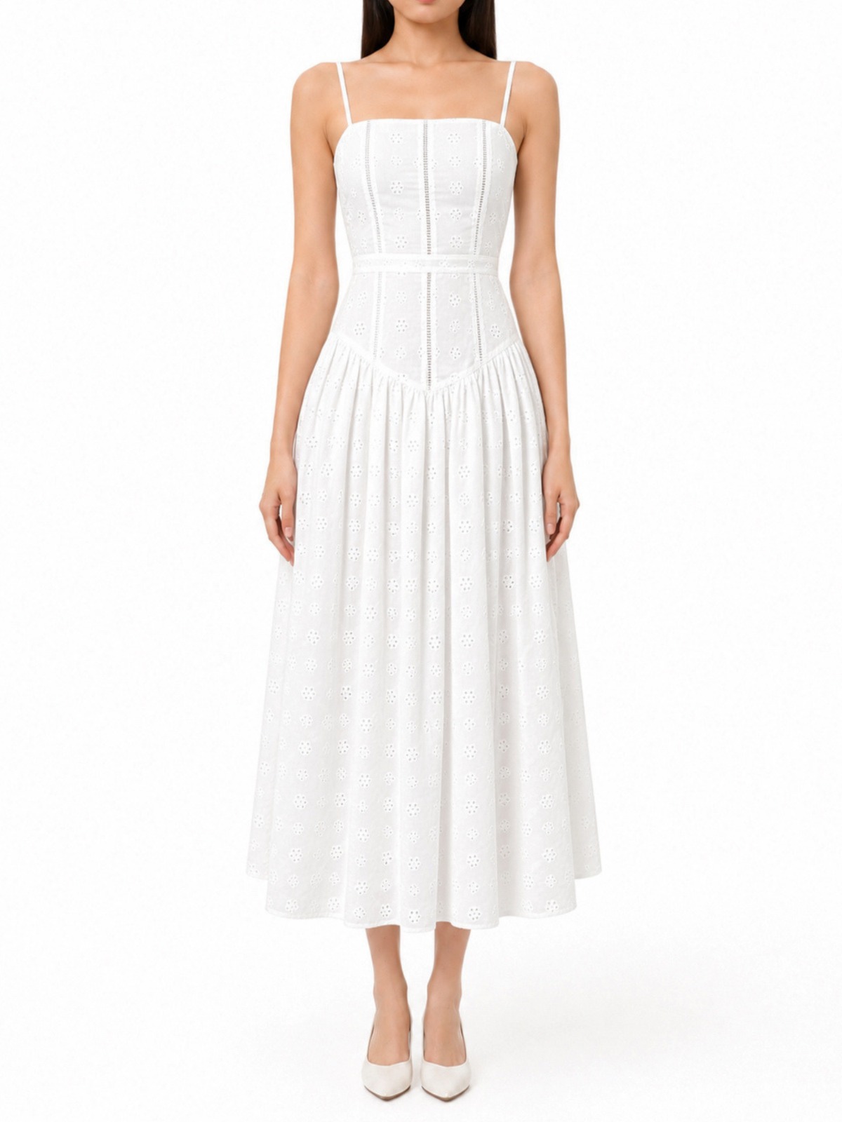 Vivienne Midi Dress — French Cotton