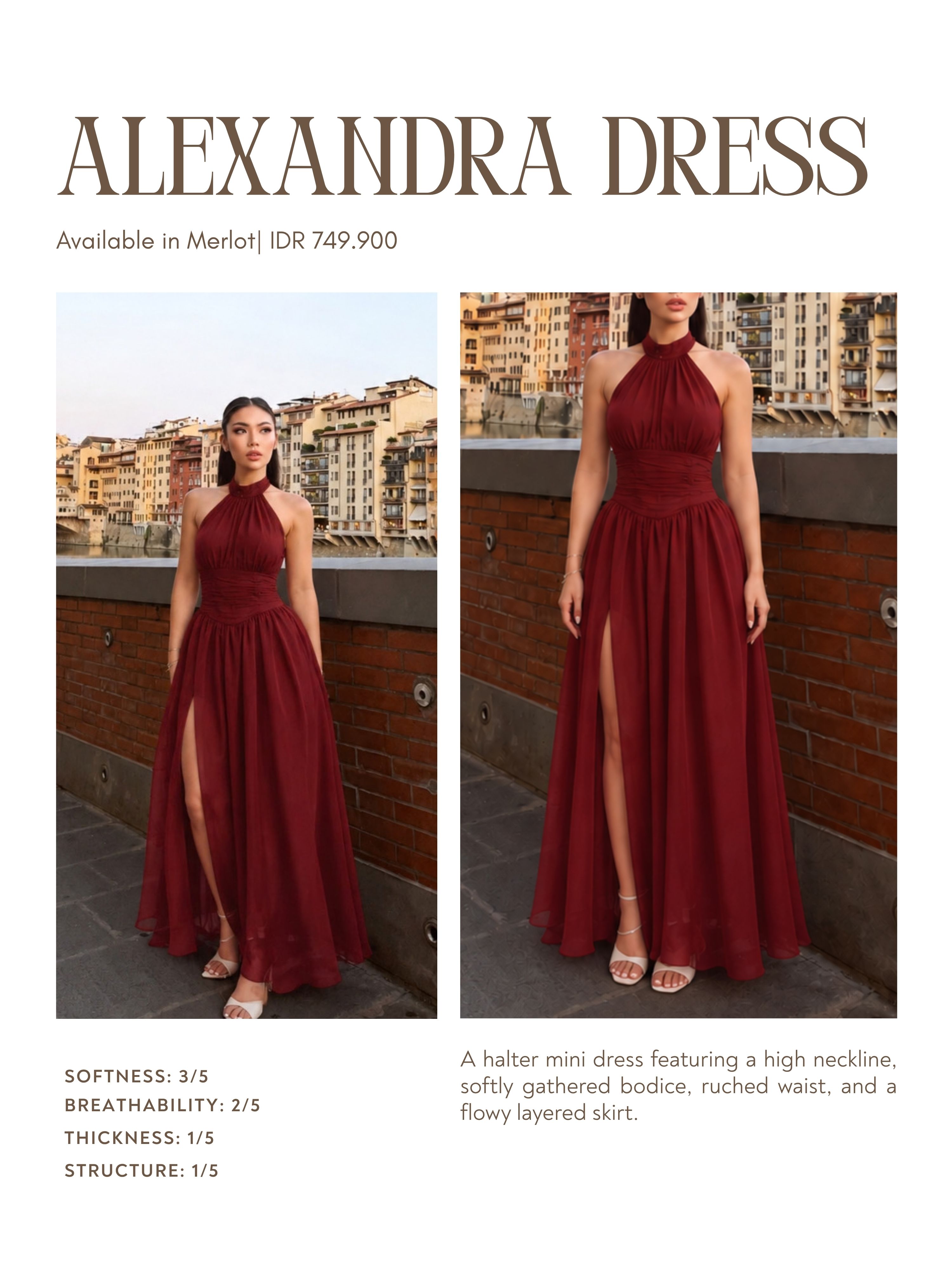 Alexandra Maxi Dress - Image 3