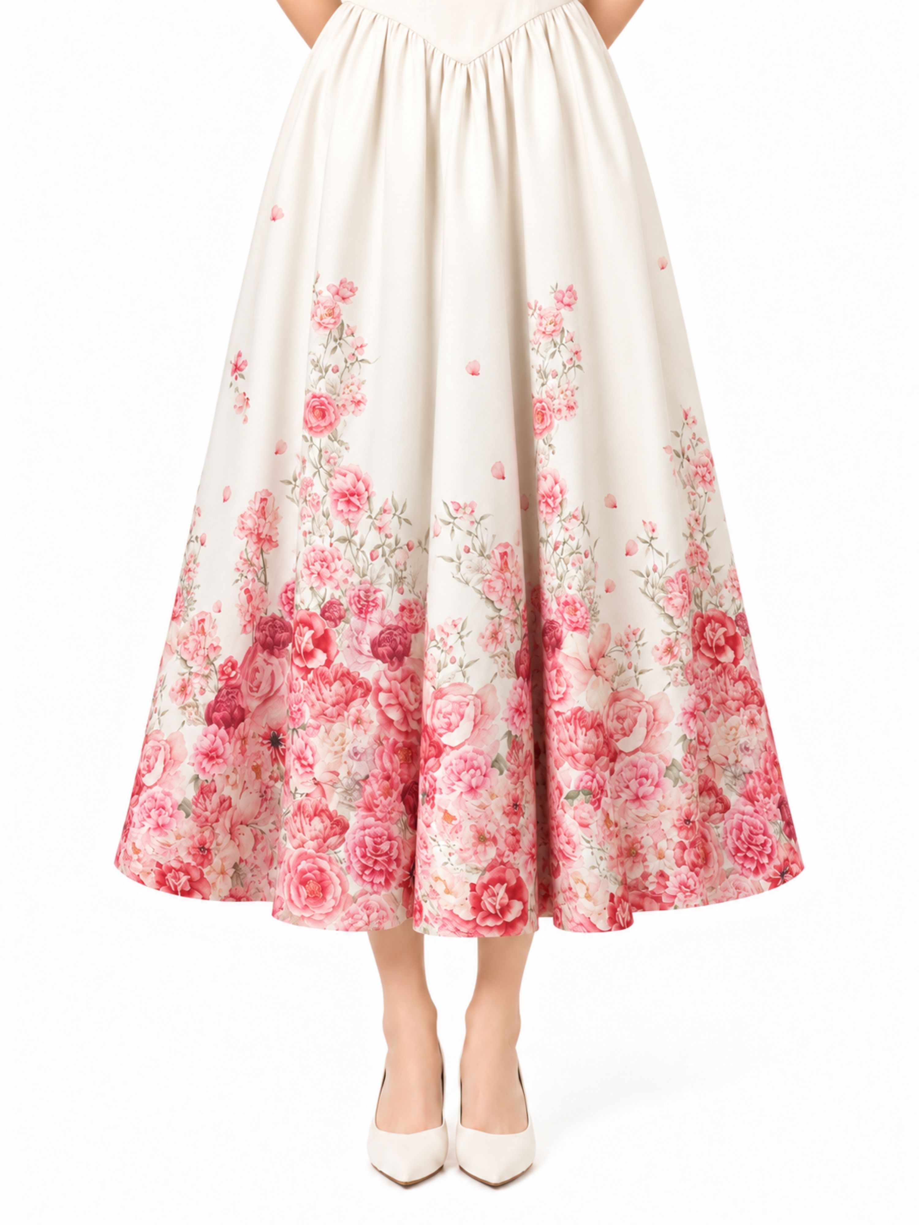Verera Floral Midi Dress - Image 7