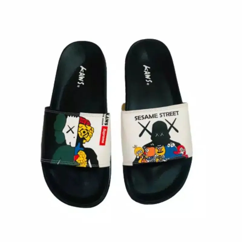 Sandal KAWS Supreme Sesame Street Murah-Keeva_store