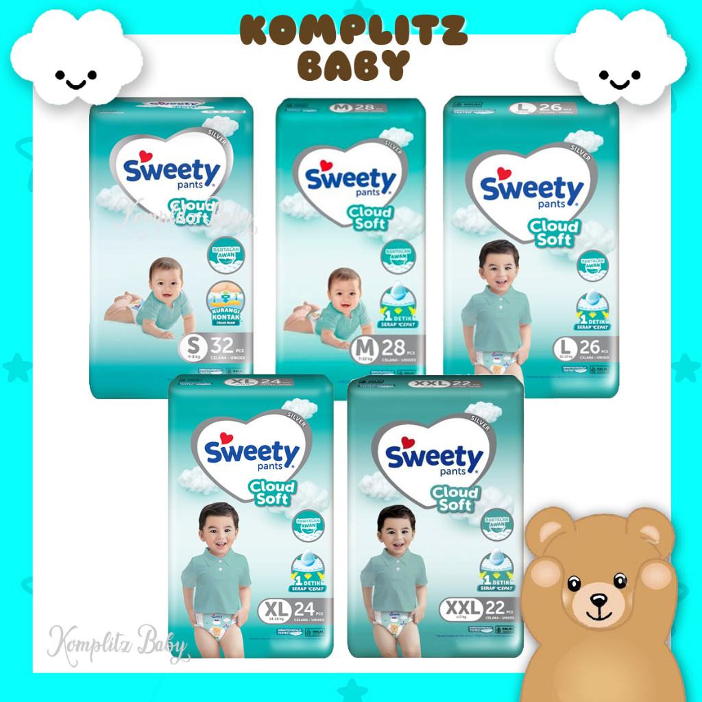 Pampers 2024 sweety xxl