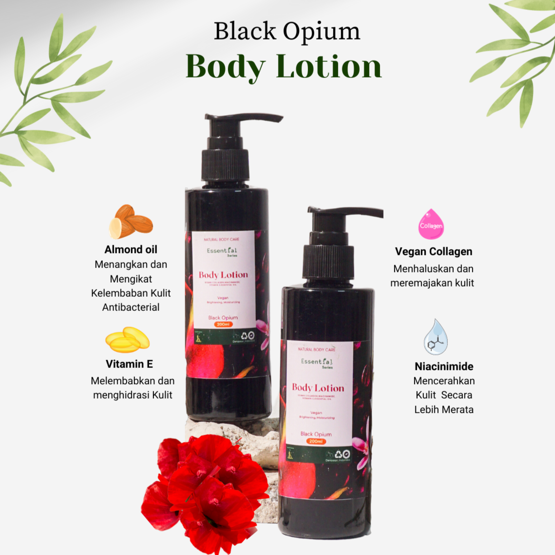 Black opinion 2024 body lotion