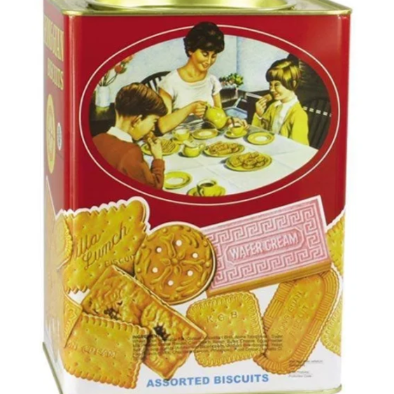 Khong Guan Kaleng 1600 gr-Hampers Lebaran 2023