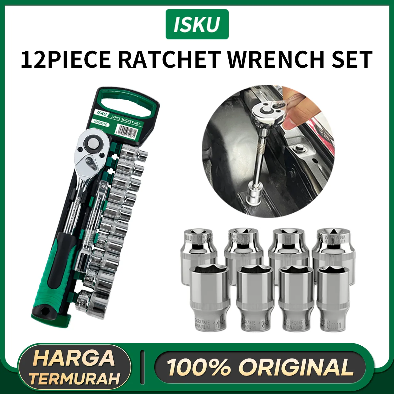 Kunci socket deals wrench set