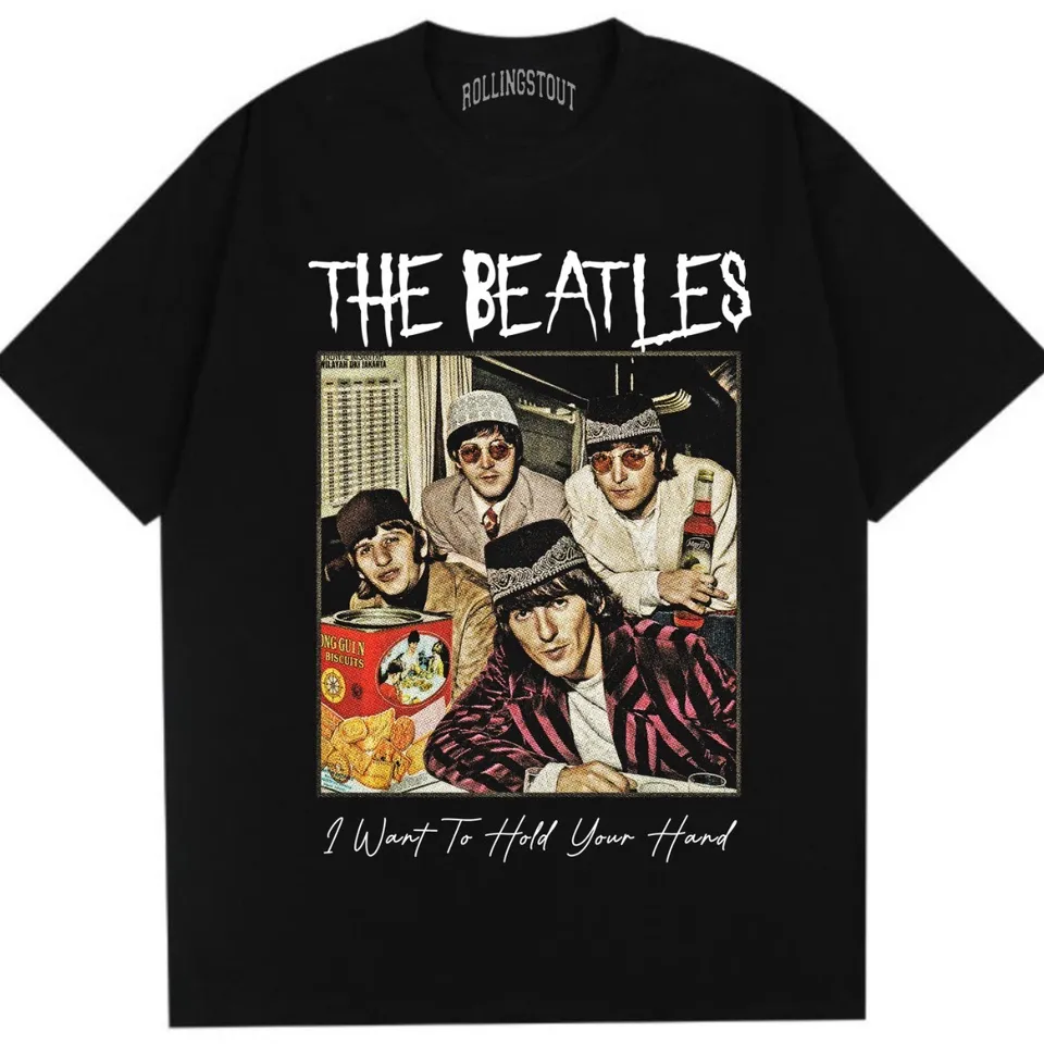 Kaos Shirt The Beatles KAOS BAND KAOS THE BEATLES BAJU THE BEATLES FLAG THE  BEATLES ENG ,Pria Wanita Bahan Cotton Combed 24'S Tebal Adem, image size:960x960