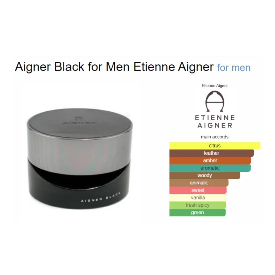 Inspired Parfum Aigner Black SAVANA PERFUME