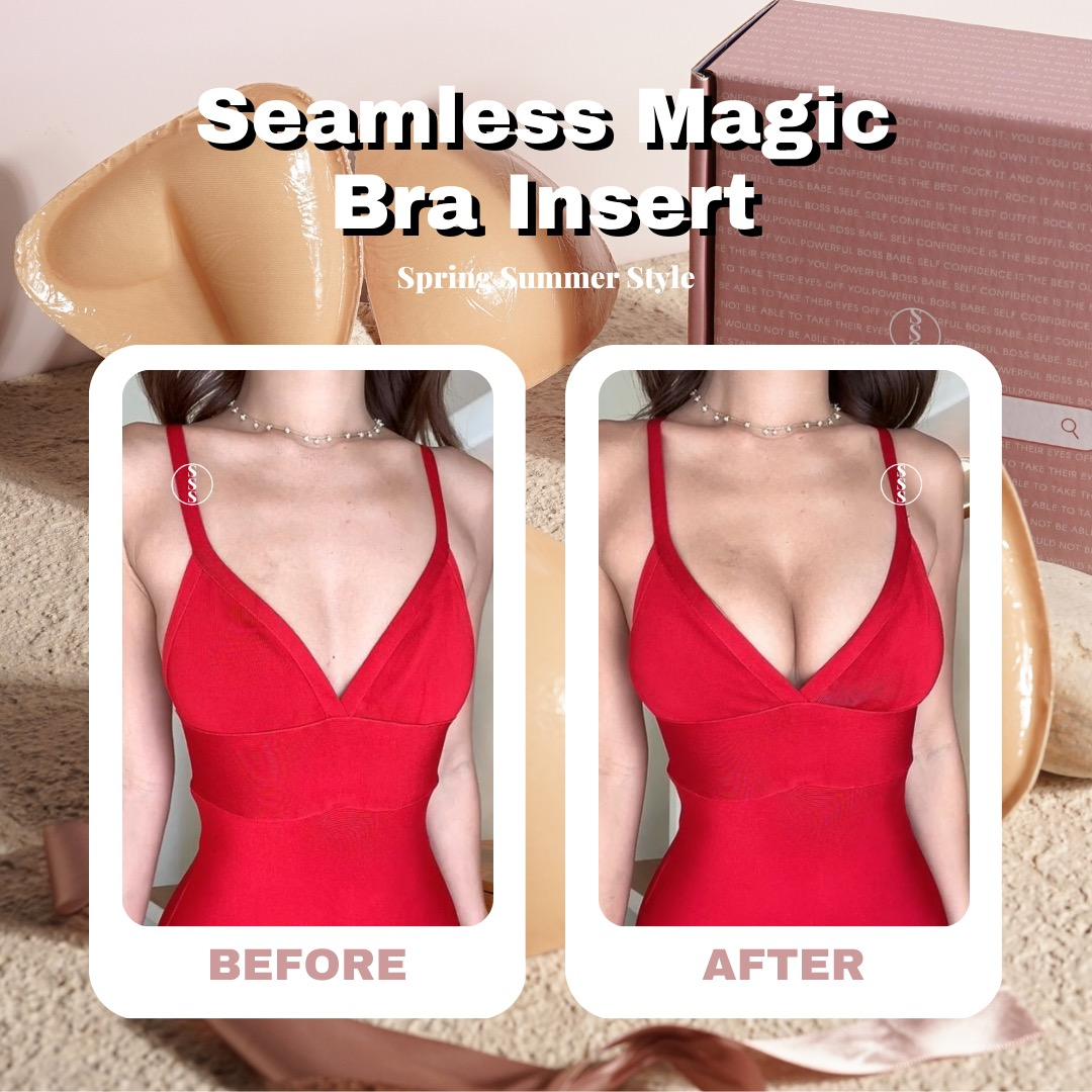 SpringSummerStyle Seamless Magic Bra Insert / Bra PadSpring Summer Style