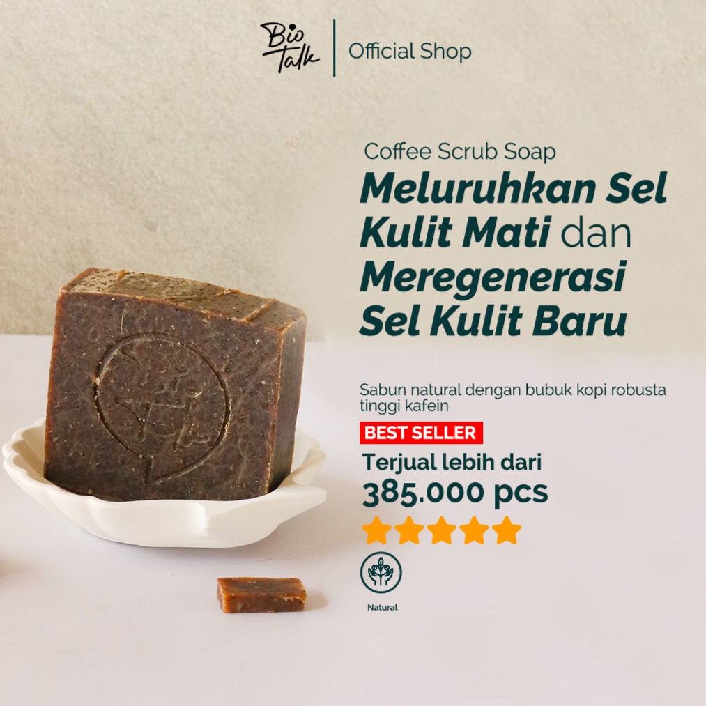 Coffee Scrub BarsoapBiotalk