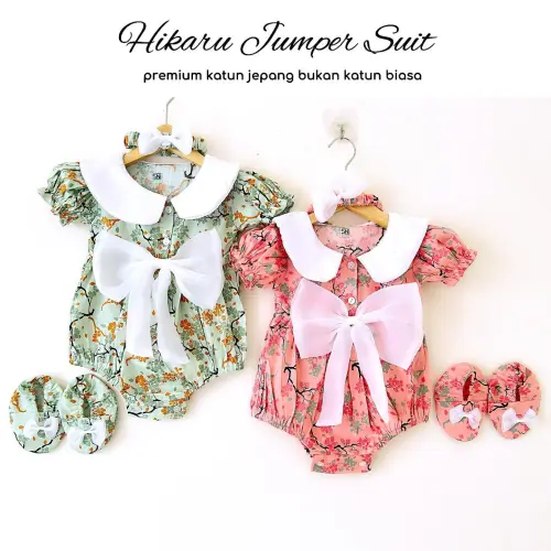 HIKARU JUMPER PITA KACA SUIT baju pakaian anak bayi perempuan